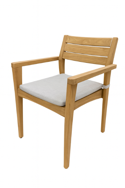 Image sur Fleur Armchair + Cushion, stacking